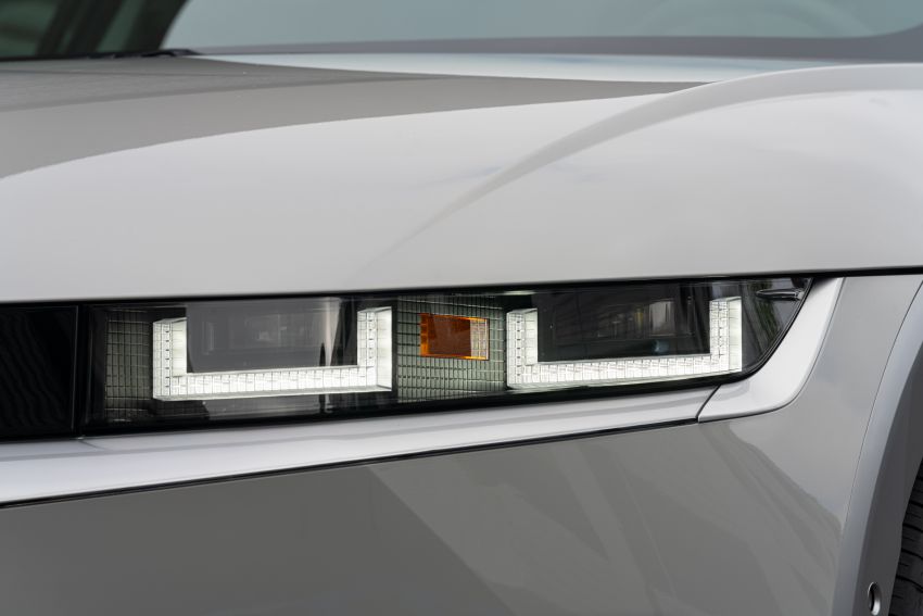 Đèn pha Parametric Pixel của Hyundai Ioniq 5 2021 Đèn pha Parametric Pixel của Hyundai Ioniq 5 2021