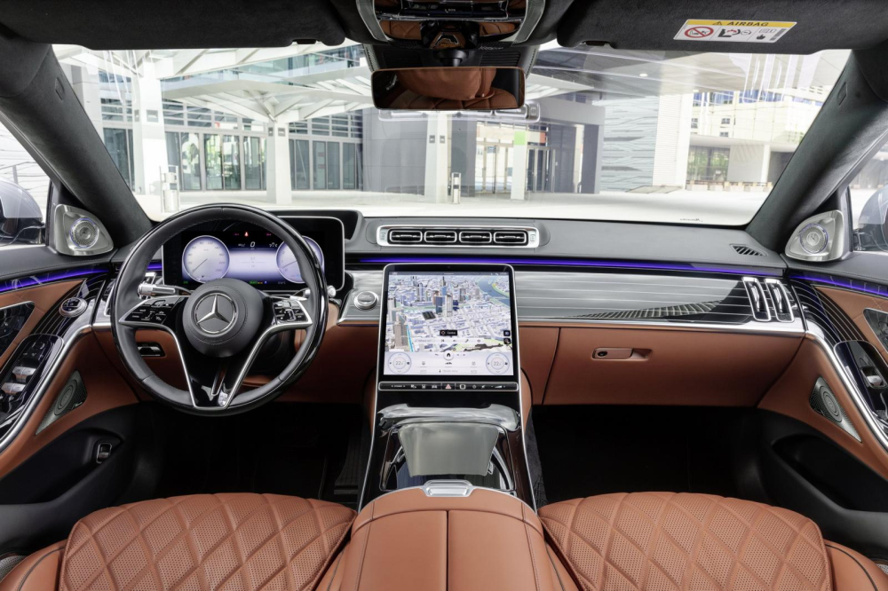 Nội thất sang trọng của Mercedes-Benz S-Class thế hệ mới