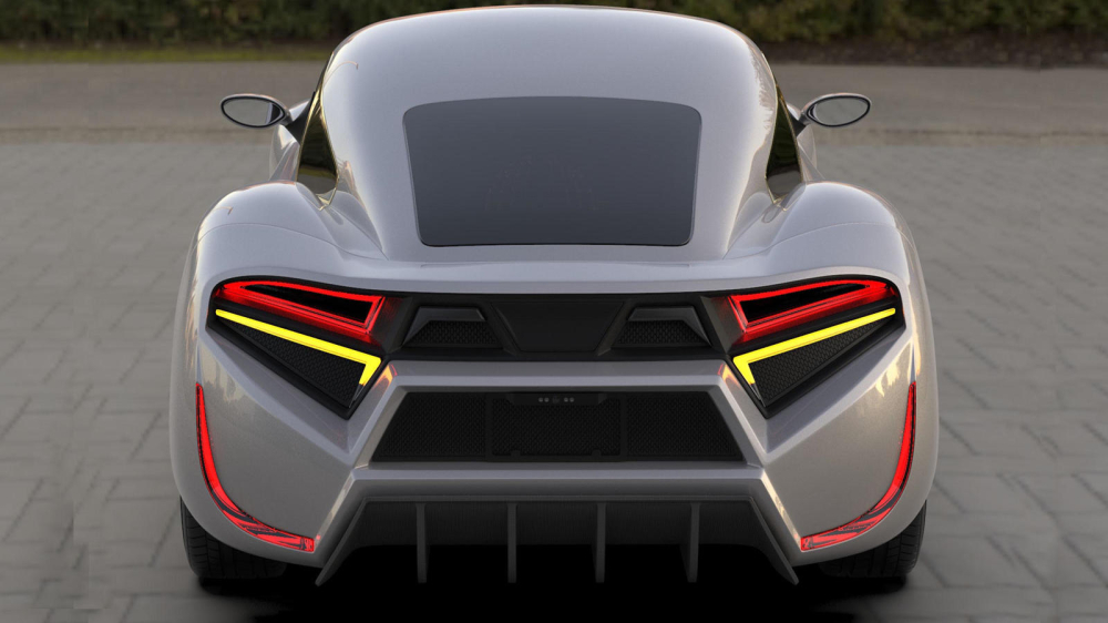 Đu&ocirc;i xe của EV Electra Quds Rise