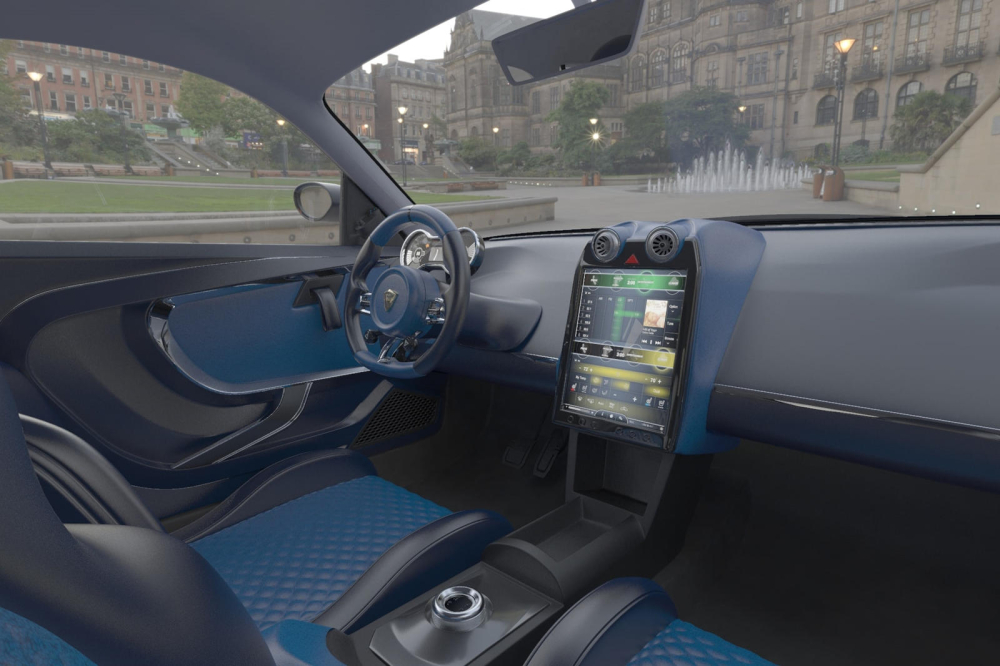 Nội thất của EV Electra Quds Rise