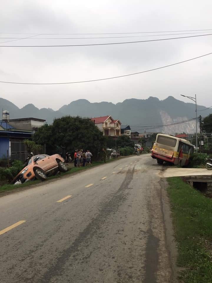 Hiện trường vụ tai nạn