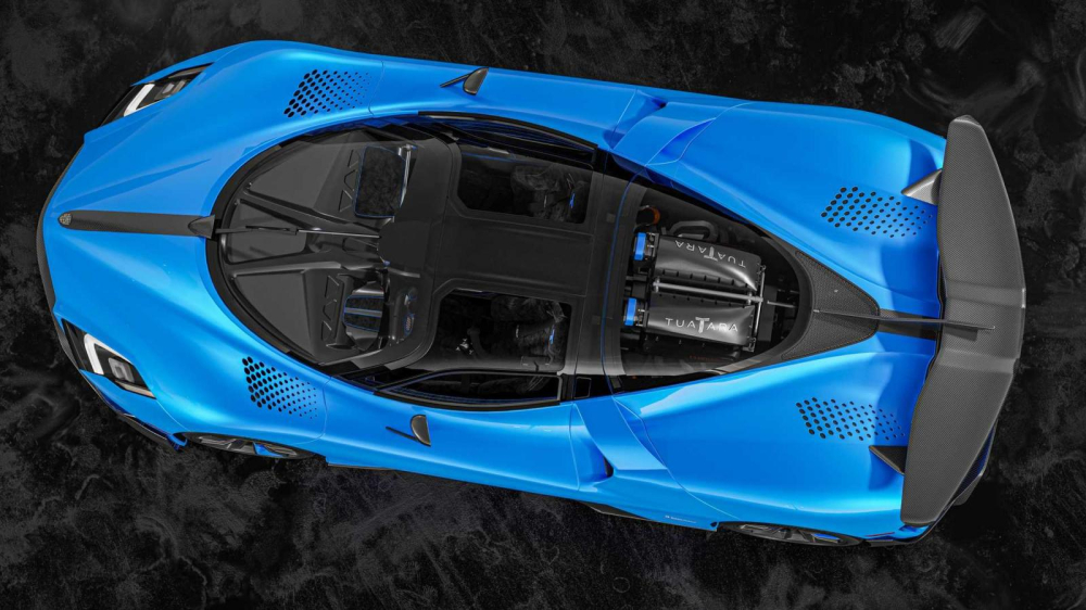 Phía trên của SSC Tuatara Striker Phía trên của SSC Tuatara Striker