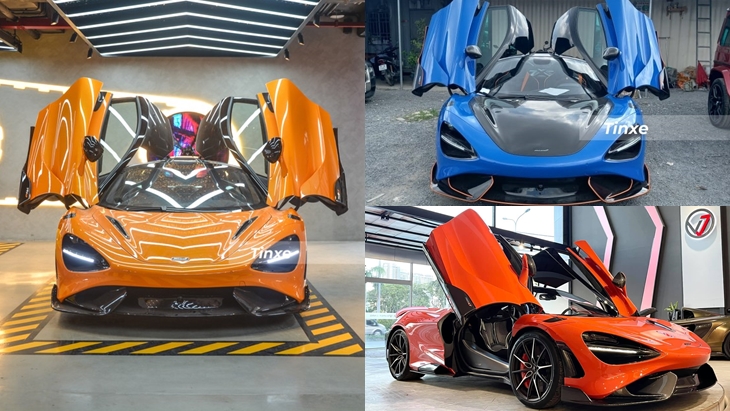 Bộ 3 si&ecirc;u xe giới hạn McLaren 765LT tại Việt Nam