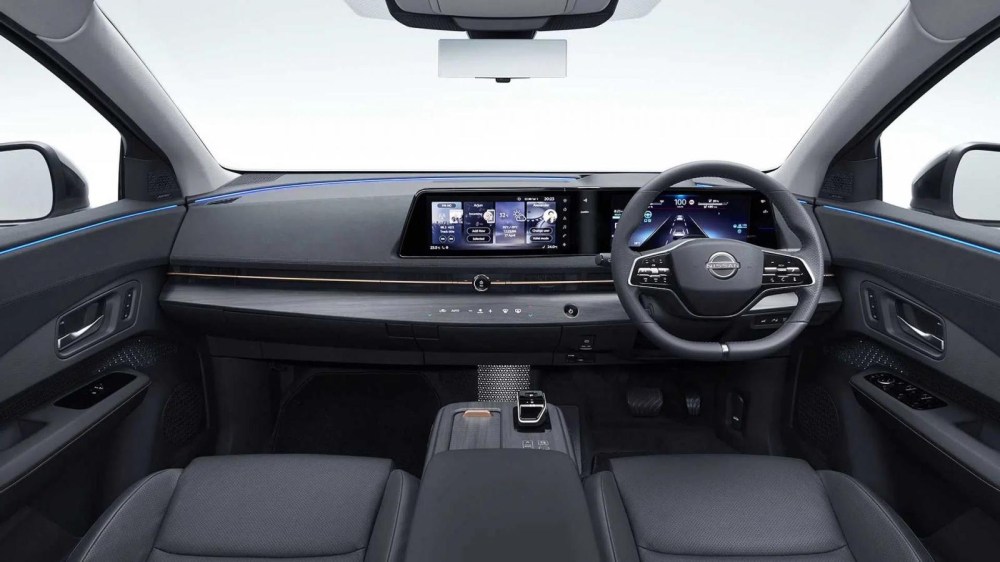 Nội thất của Nissan Ariya.
