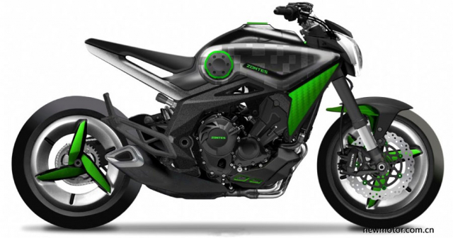 Mẫu xe c&oacute; thiết kế kh&aacute; giống với Yamaha MT-09 nhưng thậm ch&iacute; c&ograve;n hiện đại hơn