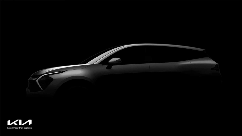 Hình ảnh hé lộ thiết kế ngoại thất của Kia Sportage 2022