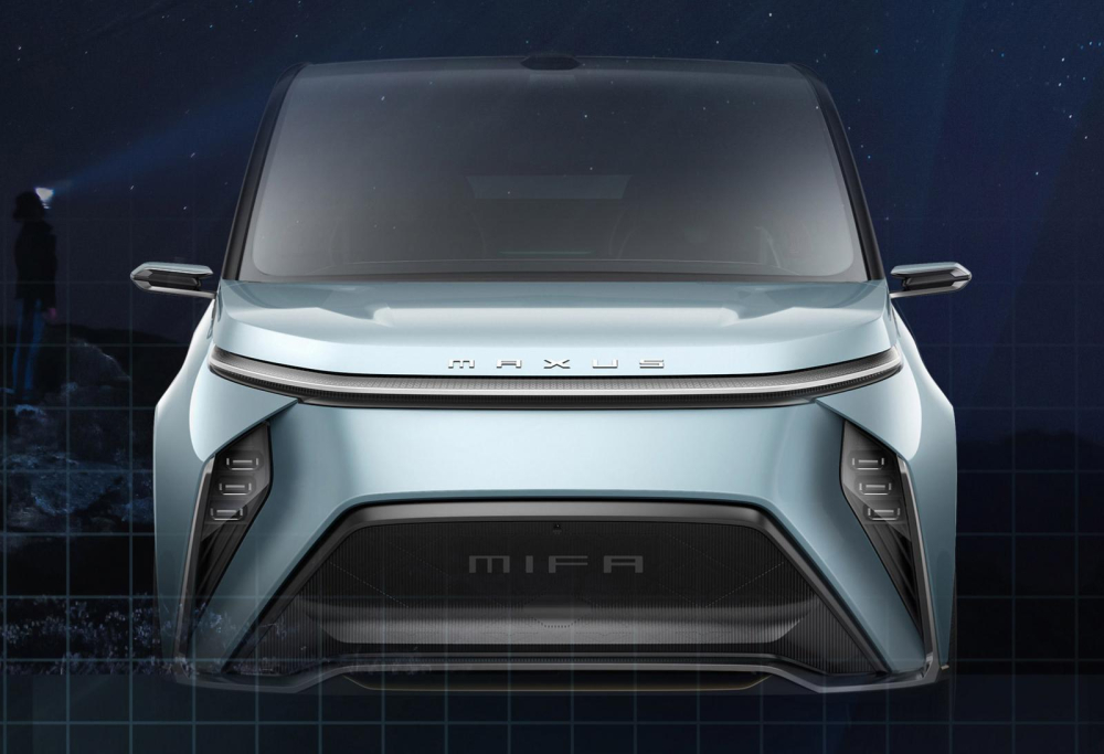 Cận cảnh đầu xe của Maxus MIFA