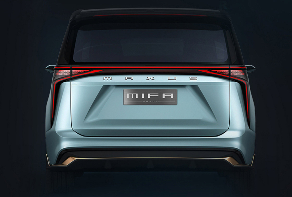 Maxus MIFA nhìn từ phía sau