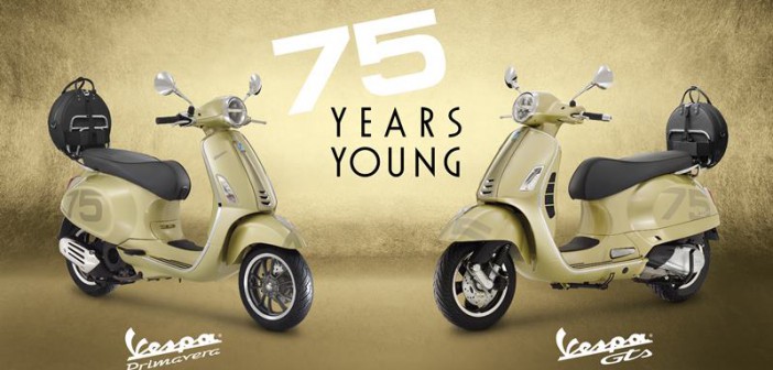 ặp đôi xe phiên bản kỉ niệm 75 năm đặc biệt của Vespa cập bến Thái Lan ặp đôi xe phiên bản kỉ niệm 75 năm đặc biệt của Vespa cập bến Thái Lan