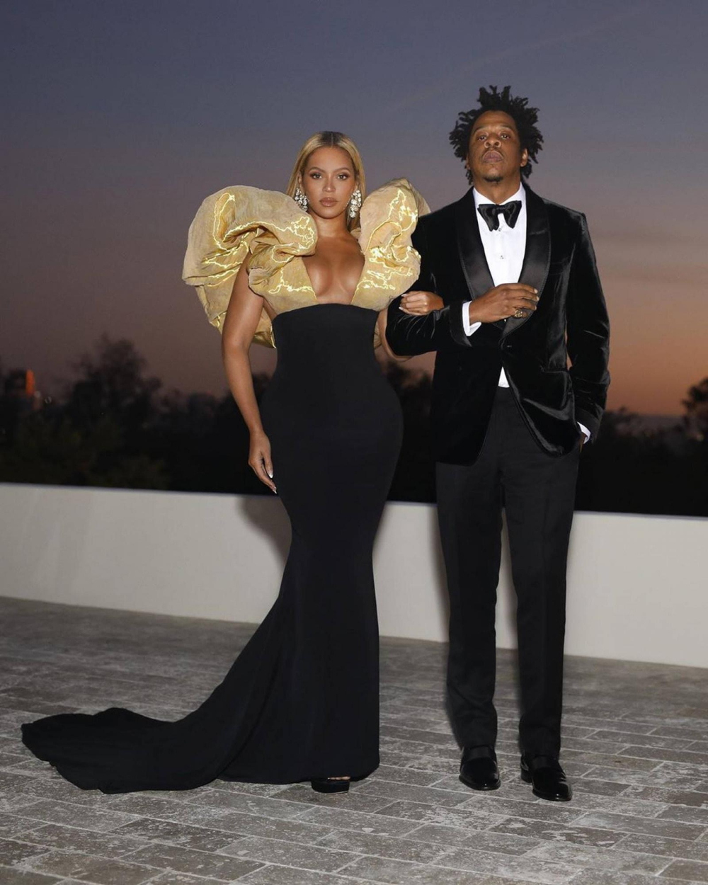 Vợ chồng Jay-Z v&agrave; Beyonce