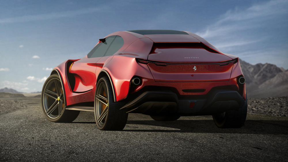 Ph&iacute;a sau của mẫu thiết kế Ferrari Simoom