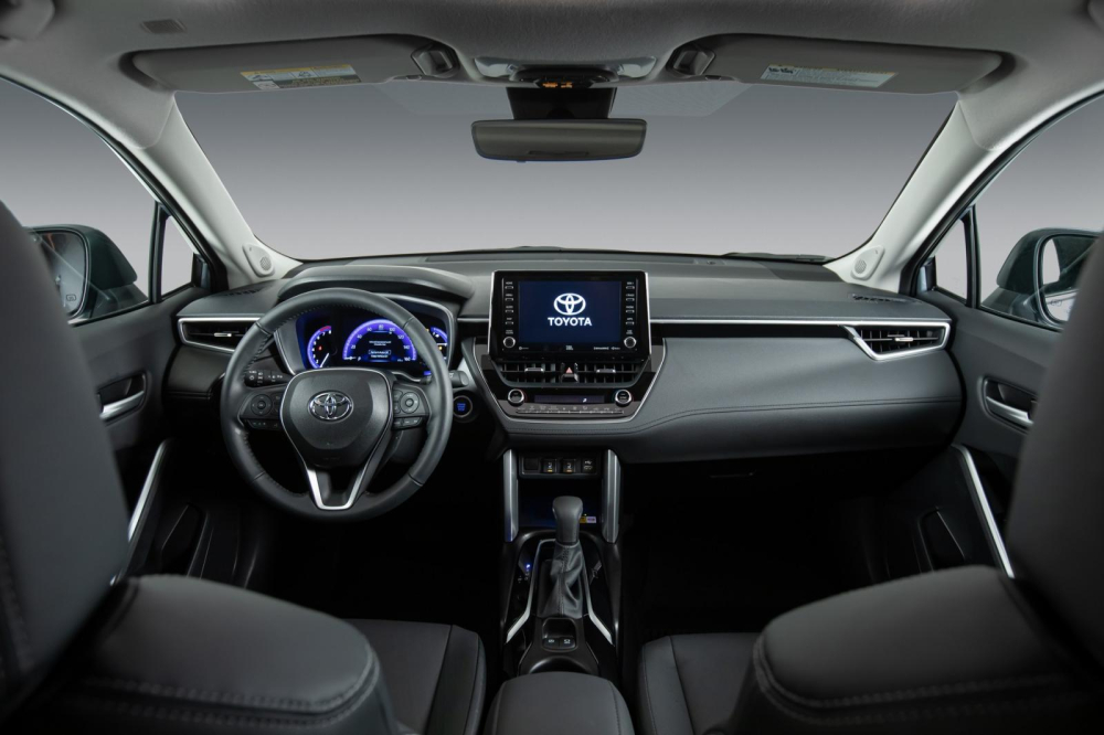 Nội thất của Toyota Corolla Cross 2022 bản cao cấp