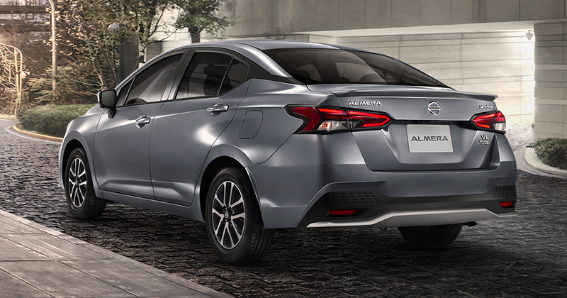Cản sau mới của Nissan Almera Sportech 2021