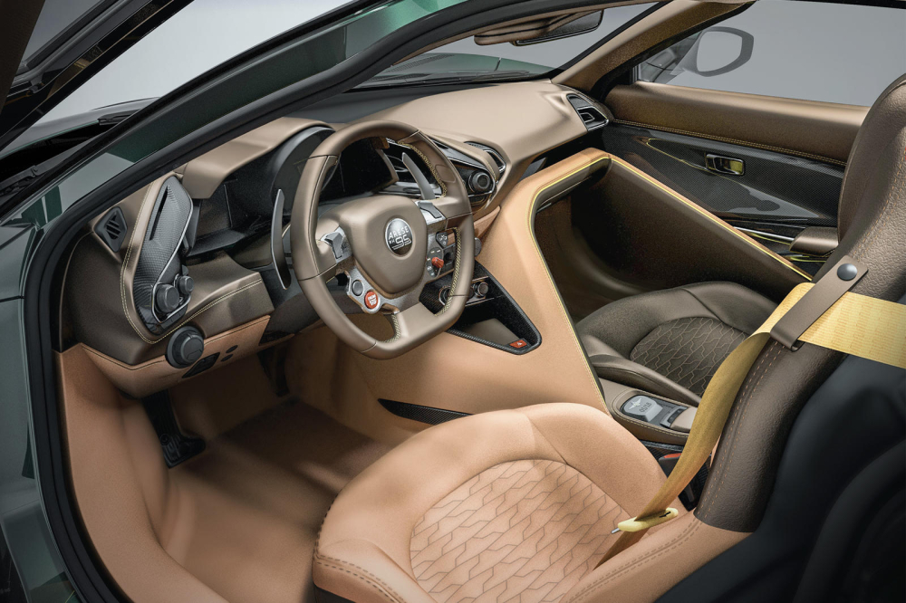 Nội thất của Touring Superleggera Arese RH95
