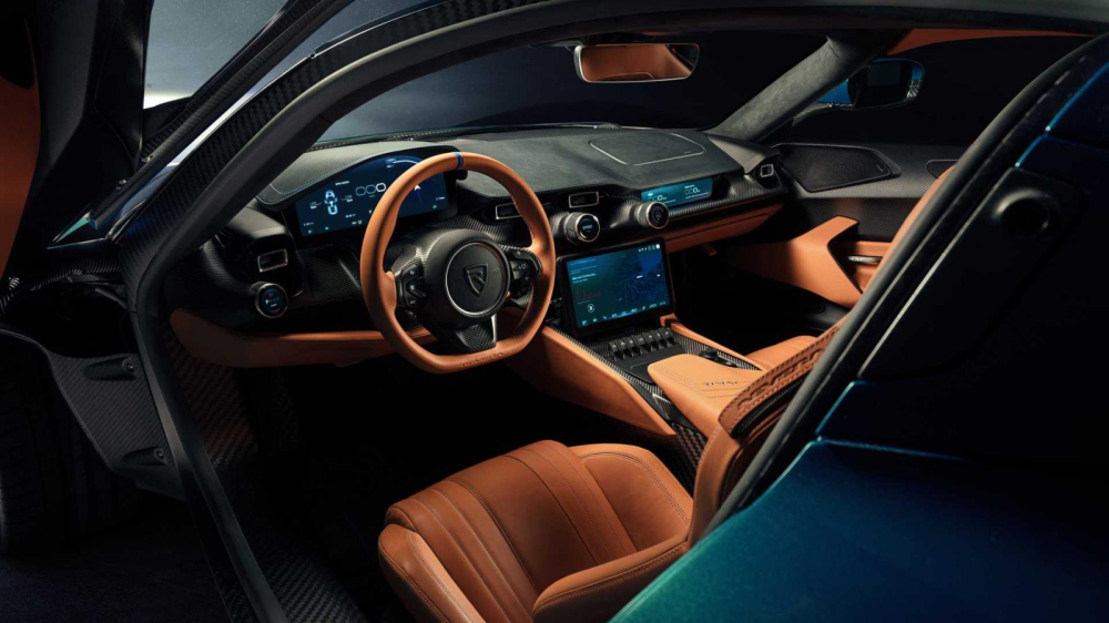 Nội thất của Rimac Nevera