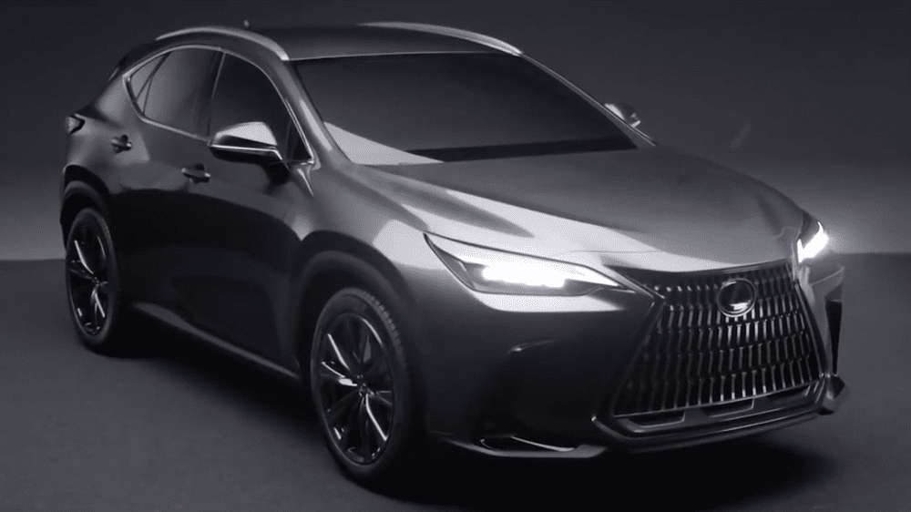 Thiết kế đầu xe mới của Lexus NX 2022