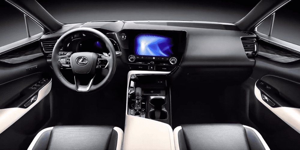 Thiết kế nội thất của Lexus NX 2022