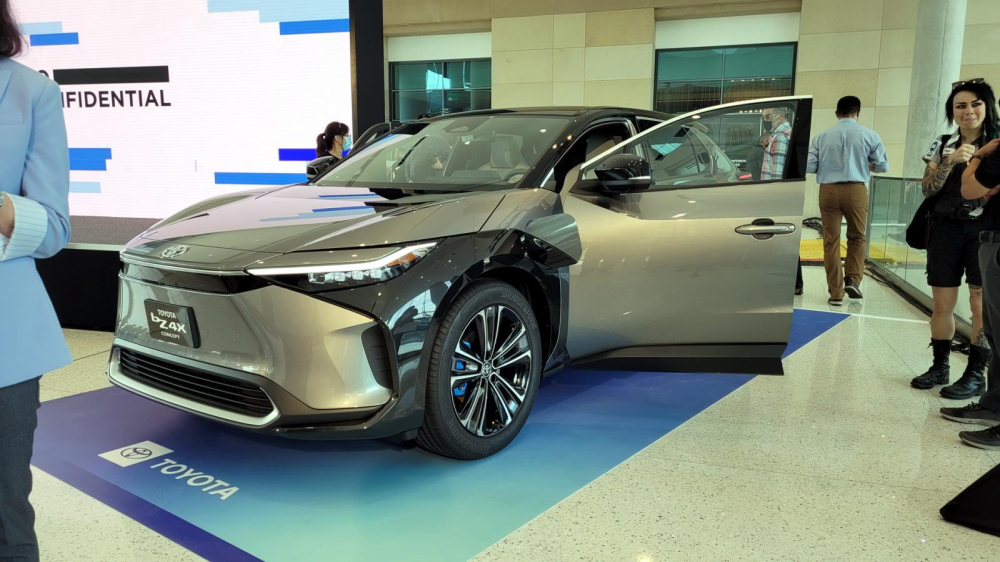 Thiết kế đầu xe của Toyota bZ4X