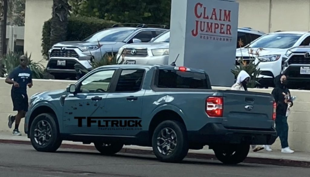 Ford Maverick 2022 sẽ ngắn hơn Ranger đáng kể