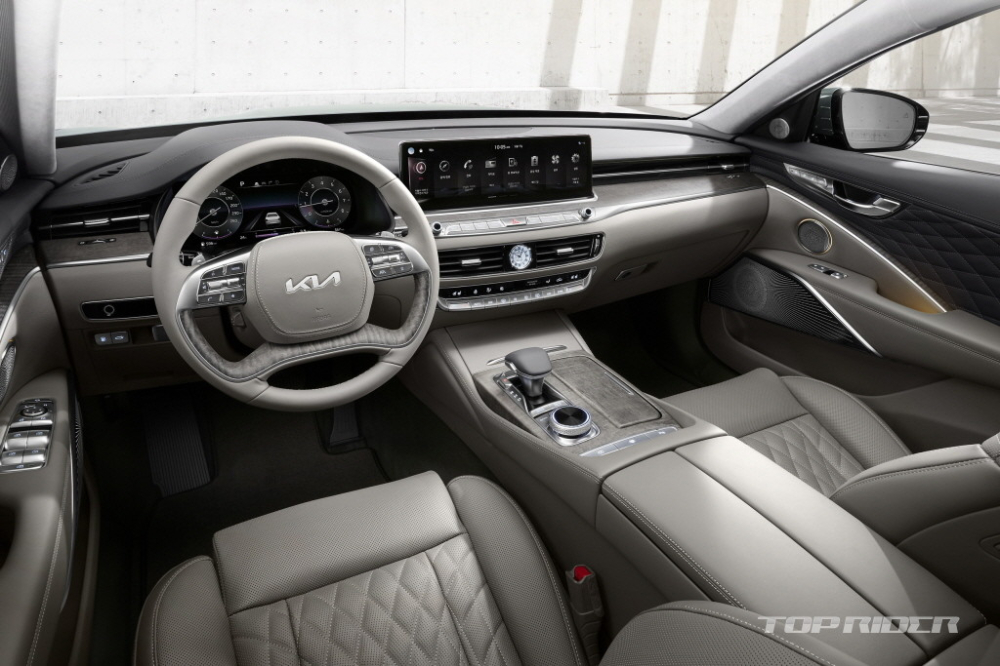 Thiết kế nội thất của Kia K9 2021