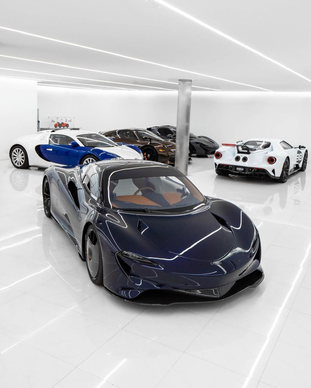Thêm chiếc McLaren Speedtail Hermes Edition mới về garage của ông trùm nhà đất Mỹ