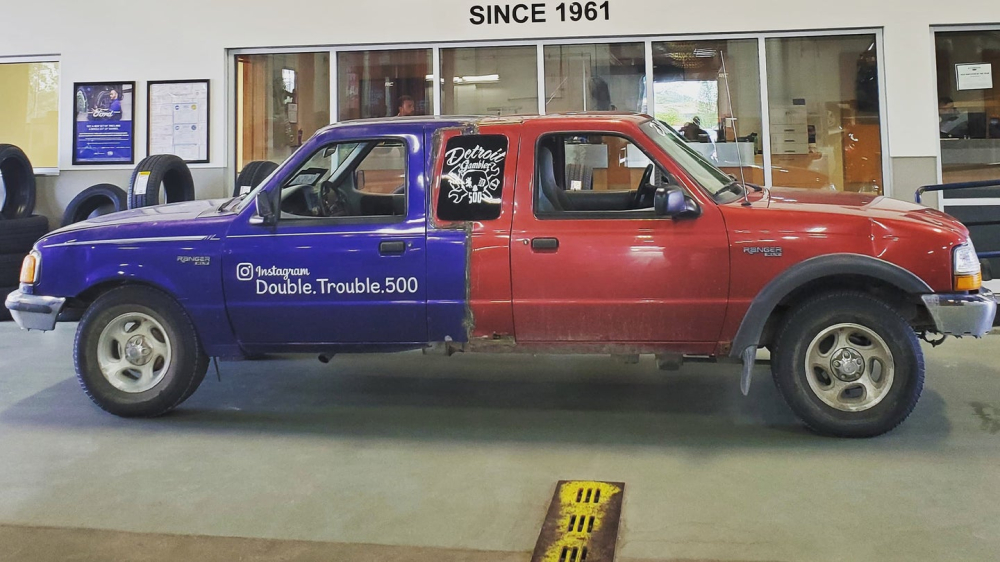 Chiếc Ford Ranger 2 đầu kỳ lạ này chỉ có chi phí 500 USD