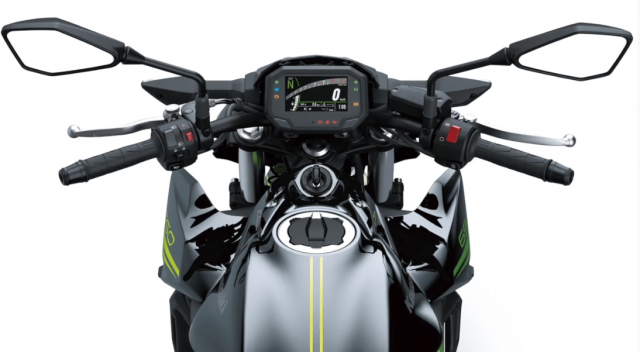 Bộ đồng hồ TFT đặc biệt của Kawasaki Z650 2022