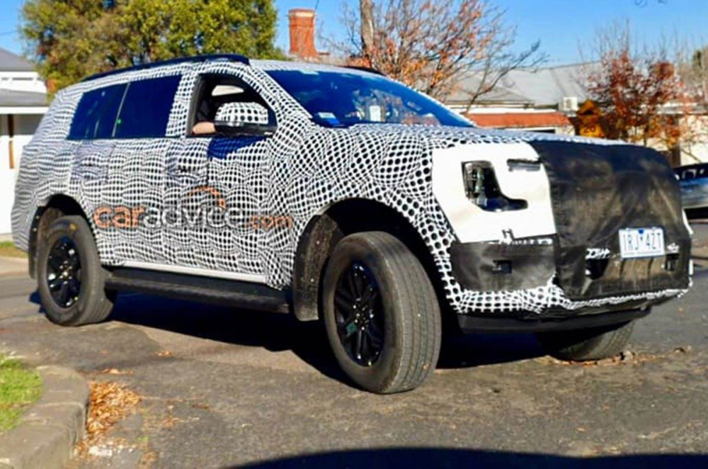 Ford Everest 2022 bị bắt gặp tr&ecirc;n đường thử