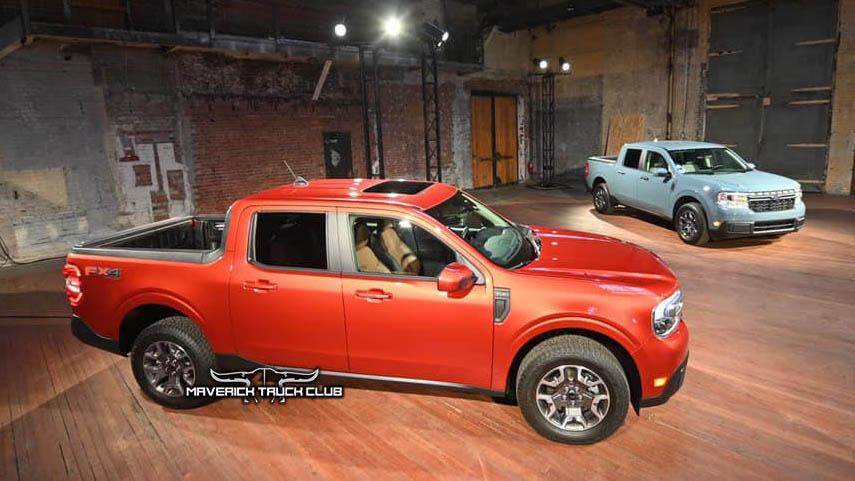 H&igrave;nh ảnh r&ograve; rỉ của Ford Maverick 2022