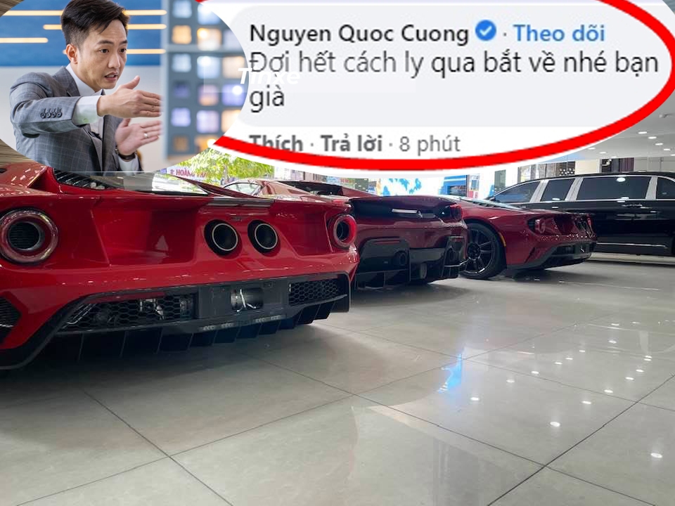 Cư dân mạng đang chờ mong Ford GT sẽ về đội của Cường Đô-la