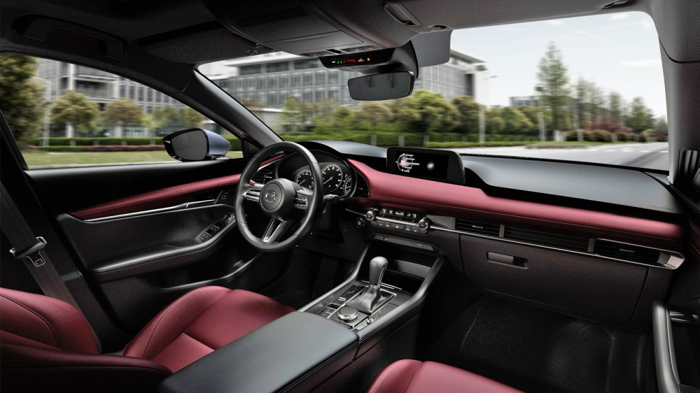 Nội thất của Mazda3.