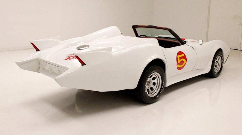 Phía sau của Chevrolet Corvette Speed Racer Mach 5 1979 Phía sau của Chevrolet Corvette Speed Racer Mach 5 1979