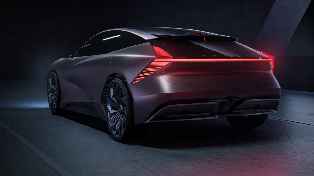 Ph&iacute;a sau của Geely Vision Starburst mang thiết kế ph&acirc;n nhiều tầng, dải đ&egrave;n hậu d&agrave;i hết chiều rộng