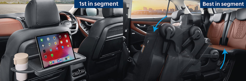 Nội thất của Hyundai Alcazar 2021 có thiết kế khá thực dụng Nội thất của Hyundai Alcazar 2021 có thiết kế khá thực dụng
