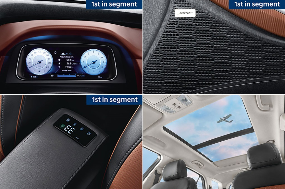 Những trang bị nội thất nổi bật của Hyundai Alcazar 2021 Những trang bị nội thất nổi bật của Hyundai Alcazar 2021