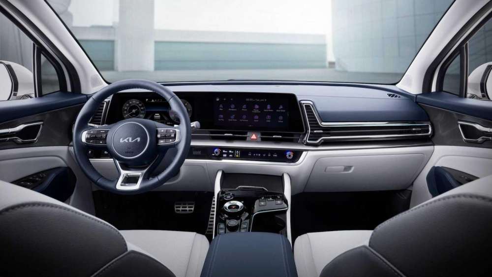 Nội thất bên trong Kia Sportage 2022