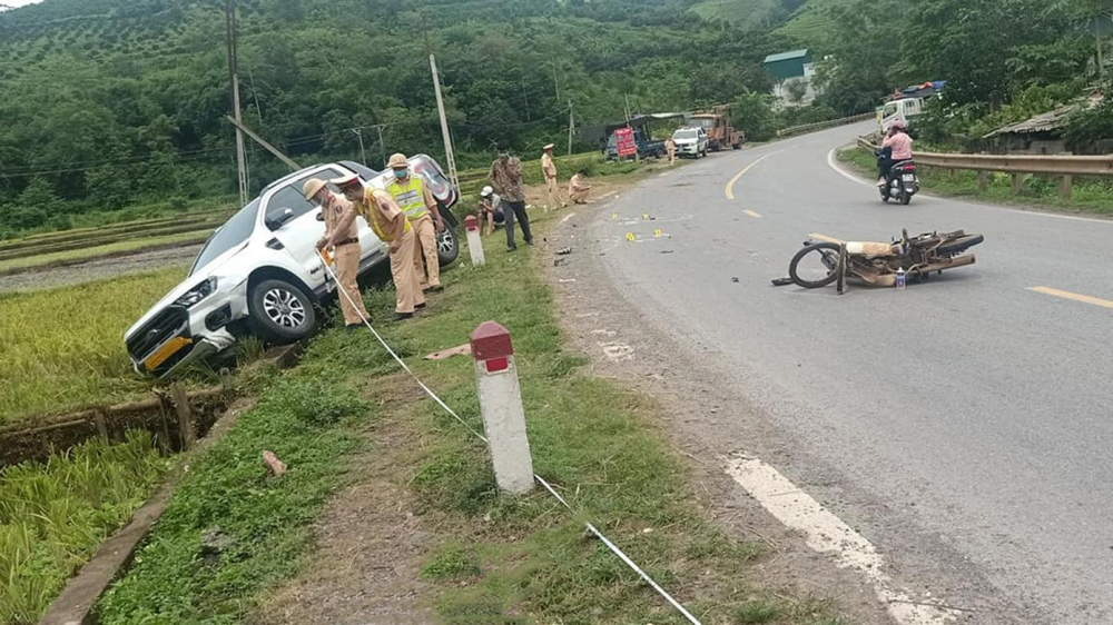 Hiện trường vụ tai nạn Hiện trường vụ tai nạn
