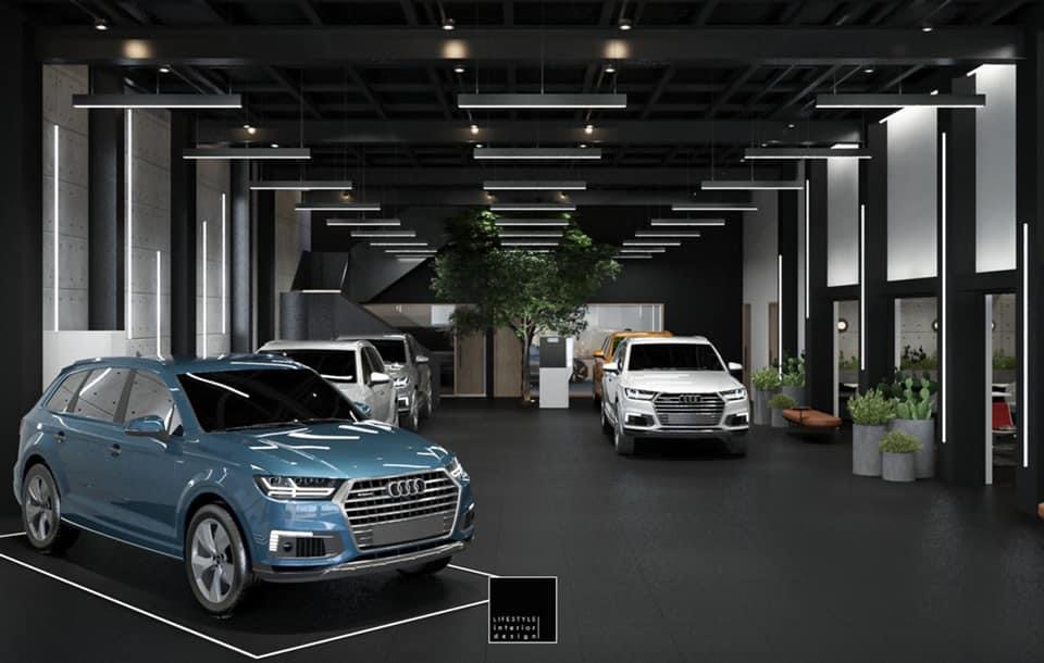 Không gian bên trong Power Lounge của Audi Việt Nam Không gian bên trong Power Lounge của Audi Việt Nam