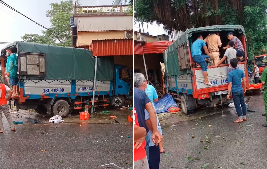 Hiện trường vụ tai nạn