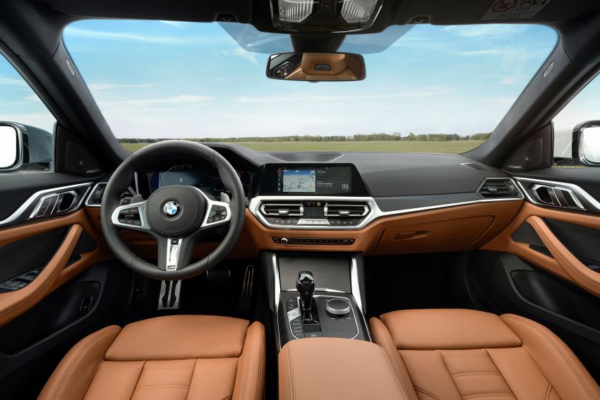 Nội thất của BMW 4-Series Gran Coupe 2022 Nội thất của BMW 4-Series Gran Coupe 2022