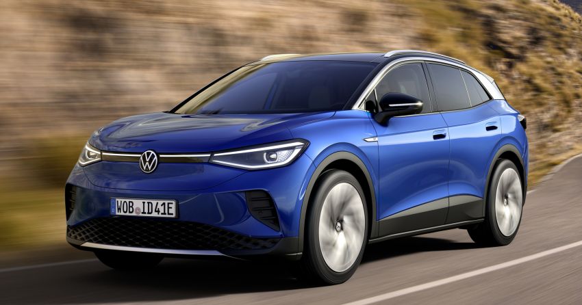 Mẫu ô tô điện Volkswagen ID.4 Mẫu ô tô điện Volkswagen ID.4