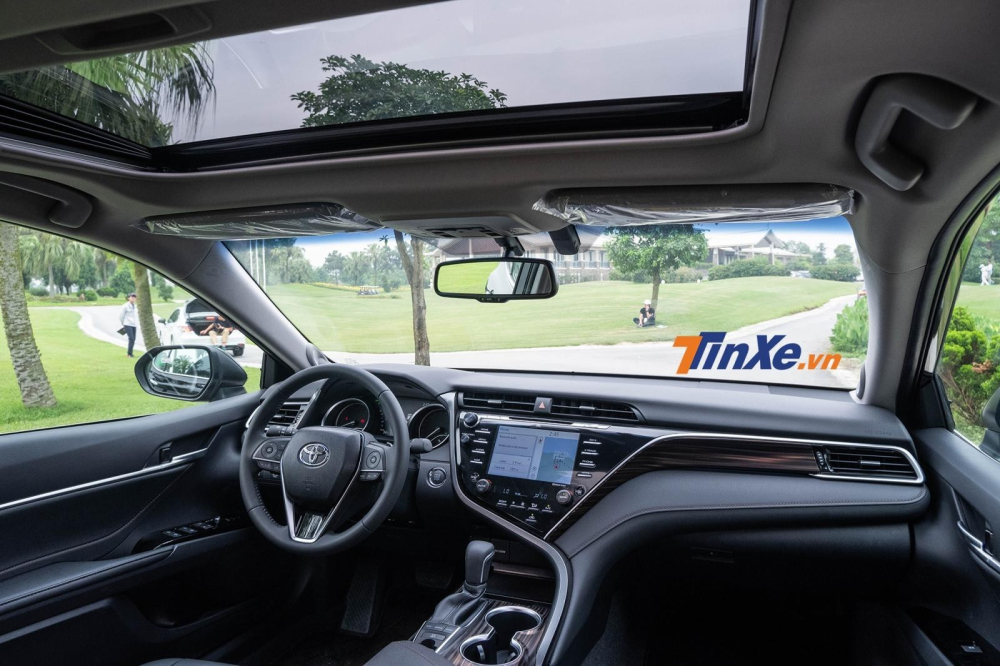 Nội thất của Toyota Camry.