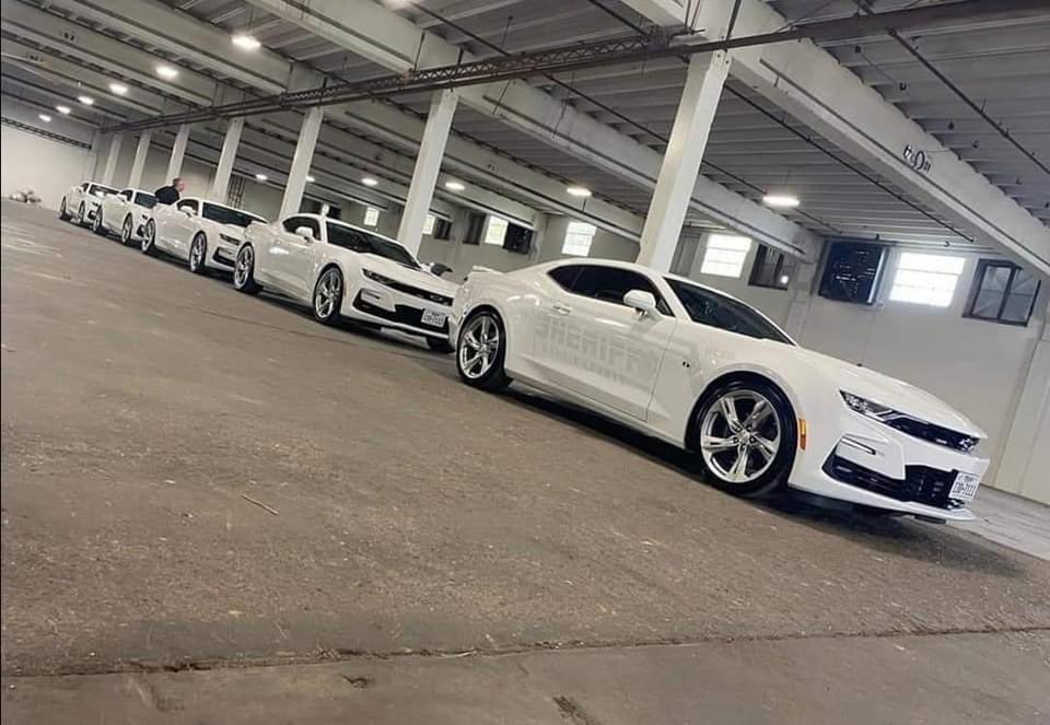 5 chiếc xe ma mang thương hiệu Chevrolet Camaro của Sở cảnh sát hạt Harris