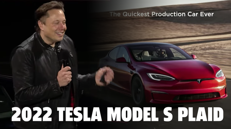 Tesla Model S Plaid Elon Musk