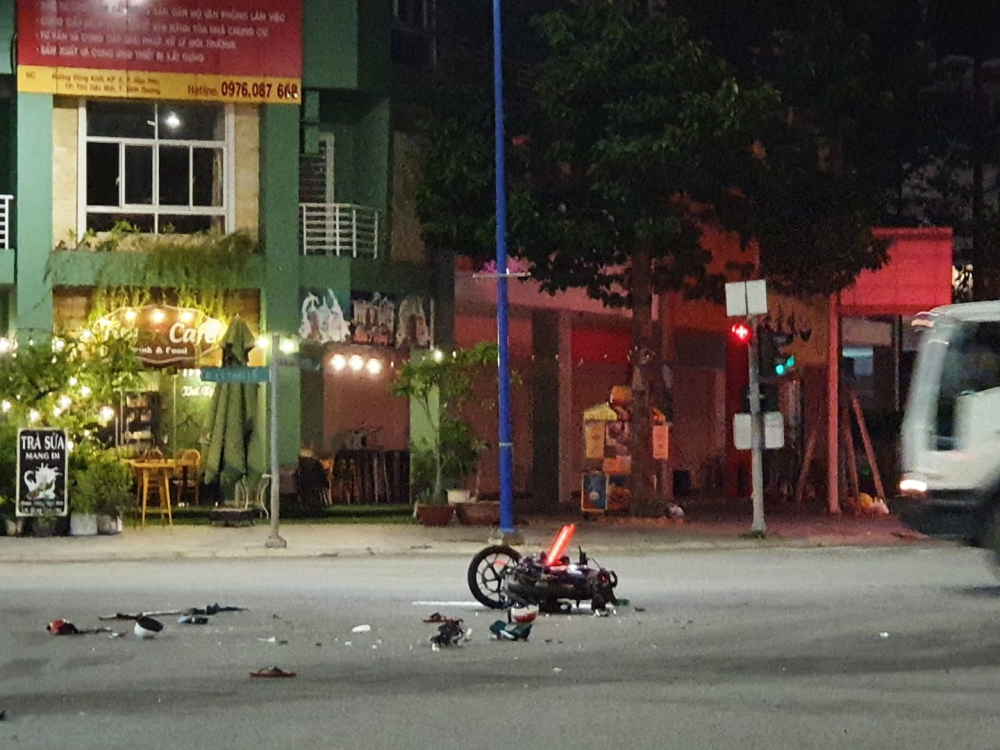 Hiện trường vụ tai nạn