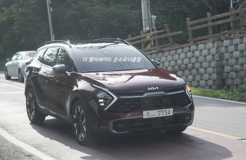 Kia Sportage 2022 xuất hiện tr&ecirc;n đường phố H&agrave;n Quốc