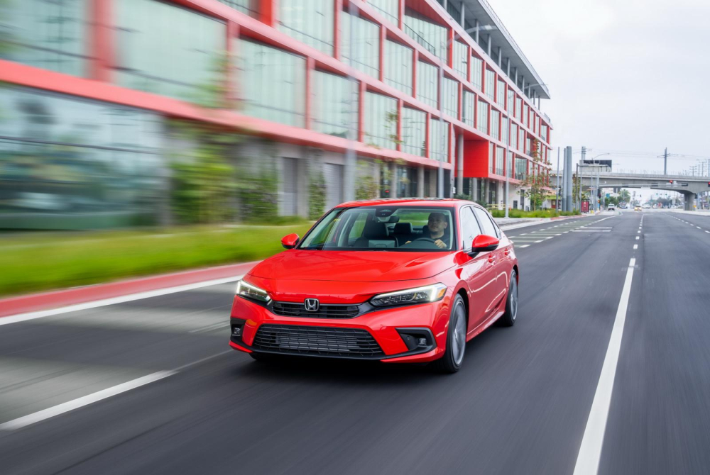 Honda Civic 2022 đ&atilde; bắt đầu được b&agrave;y b&aacute;n tại thị trường Mỹ