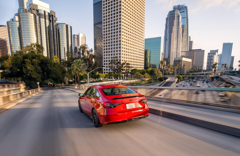 Honda Civic Sport 2022 với những chi tiết ngoại thất m&agrave;u đen