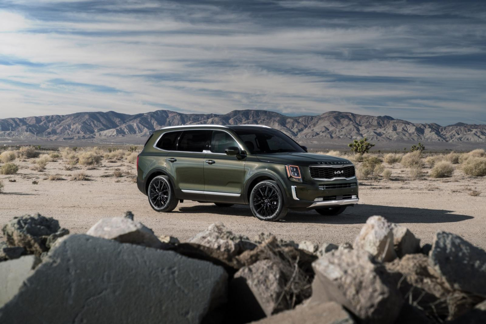 Kia Telluride 2022 ch&iacute;nh thức tr&igrave;nh l&agrave;ng tại Mỹ