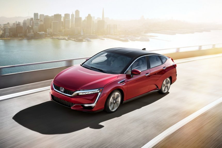 Honda Clarity là ô tô chạy bằng pin nhiên liệu hyđrô